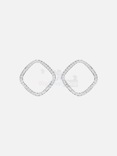 Серьги Белая Нежность жемчужные - купить в Нарате