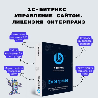 1С-Битрикс: Управление сайтом. Лицензия Энтерпрайз - купить в Нарате